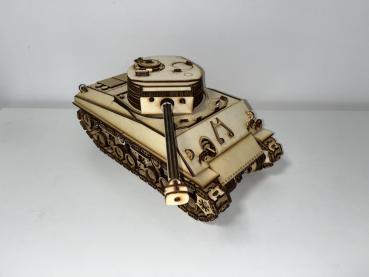 M4 Sherman Panzer als 3D Großmodell - Seitenansicht rechts